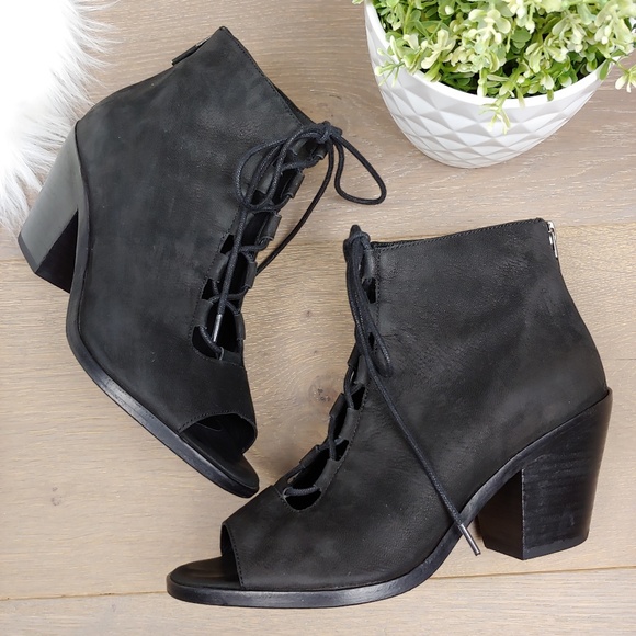 eileen fisher slew suede bootie